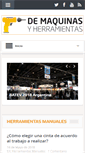 Mobile Screenshot of demaquinasyherramientas.com